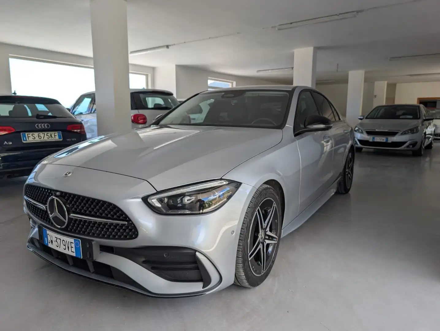 Mercedes-Benz C 220 Classe C-W206 Berlina 2021 d mhev Premium Pro auto Argent - 1
