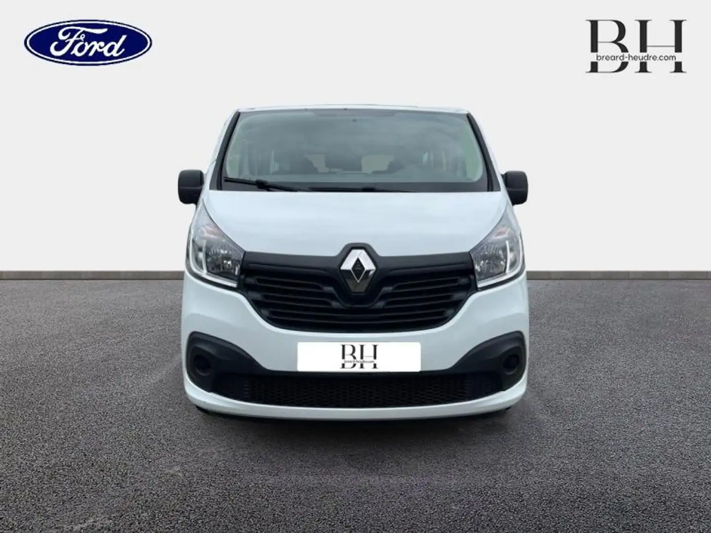 Renault Trafic L2 1.6 dCi 125ch energy Life 9 places + PORTE LATE Blanc - 2