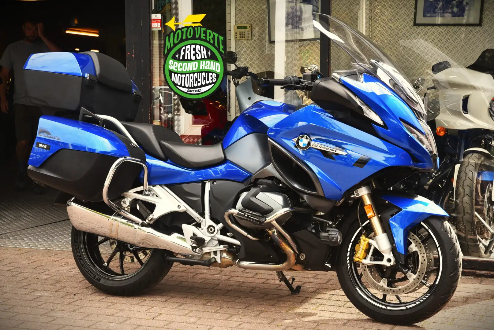 BMW R 1250 RT ***MOTO VERTE*** Bleu - 1