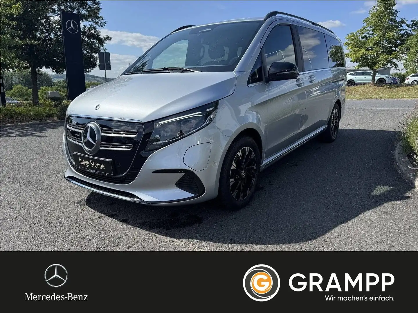 Mercedes-Benz EQV 300 300 Avantgarde AIRMATIC*BURMESTER*AUGMENTED* Срібний - 1