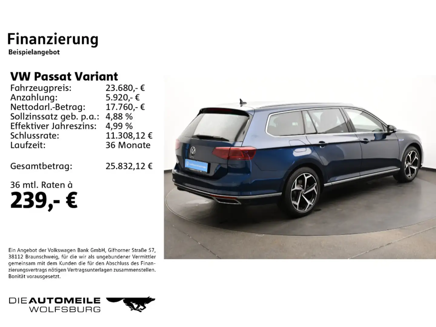 Volkswagen Passat Variant 1.4 GTE DSG GTE Matrix/Rückfahrka Blauw - 2