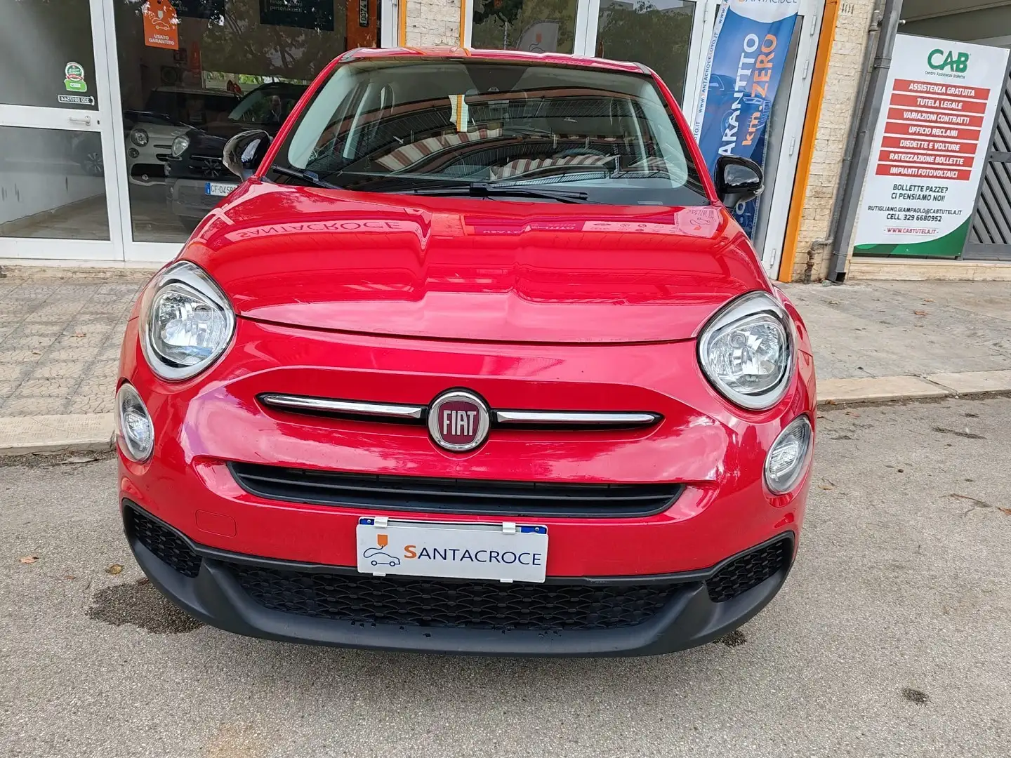 Fiat 500X 500X 1.3 Mjet 95cv 4x2 Urban UNICO PROPRIETARIO Rosso - 2
