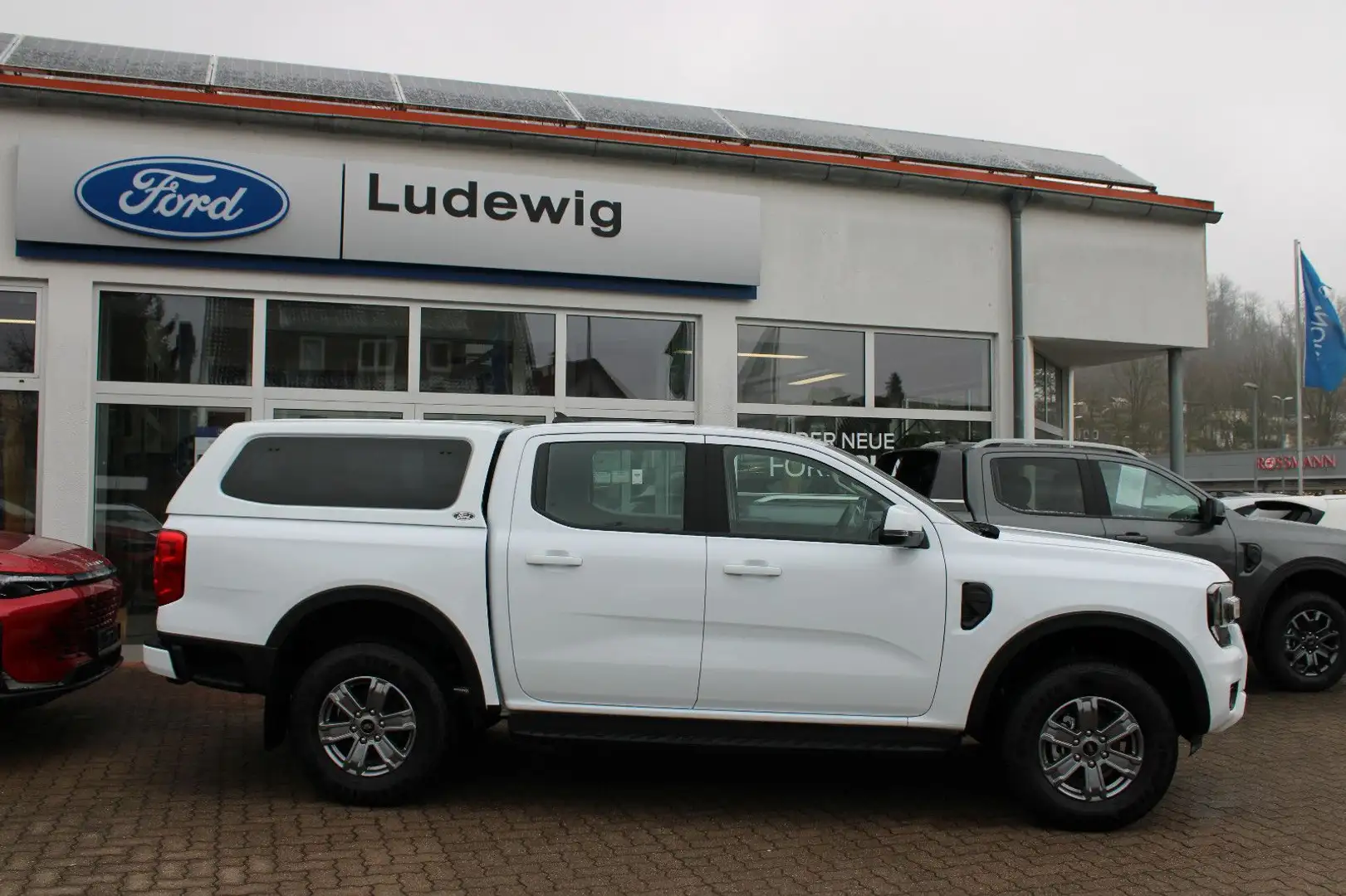 Ford Ranger XLT 4x4 DOKA Hardtop AHK Winter Paket OP2 Weiß - 2