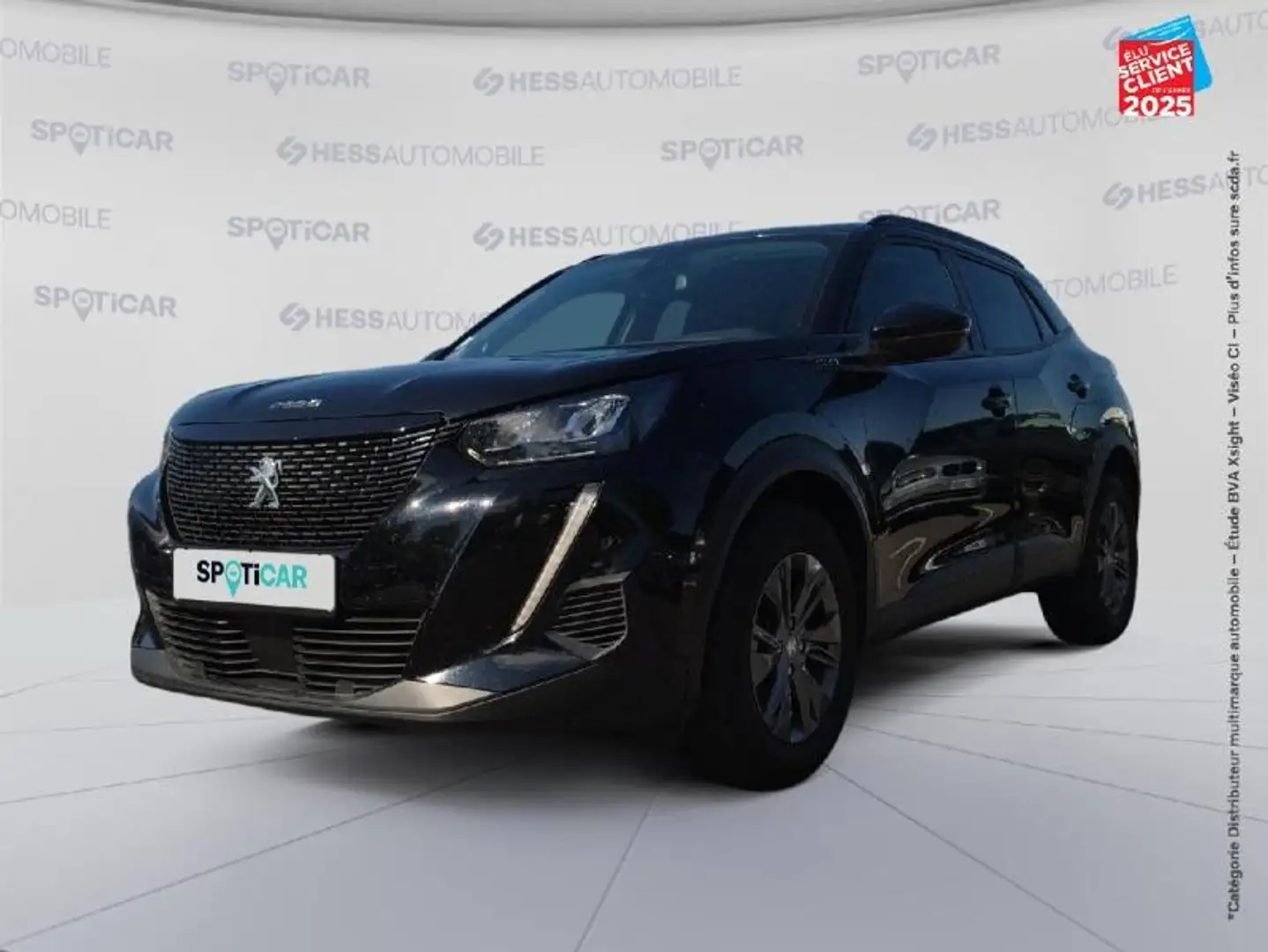 Peugeot 2008 1.2 PureTech 100ch S/S Style Radar AR Carplay Noir - 1