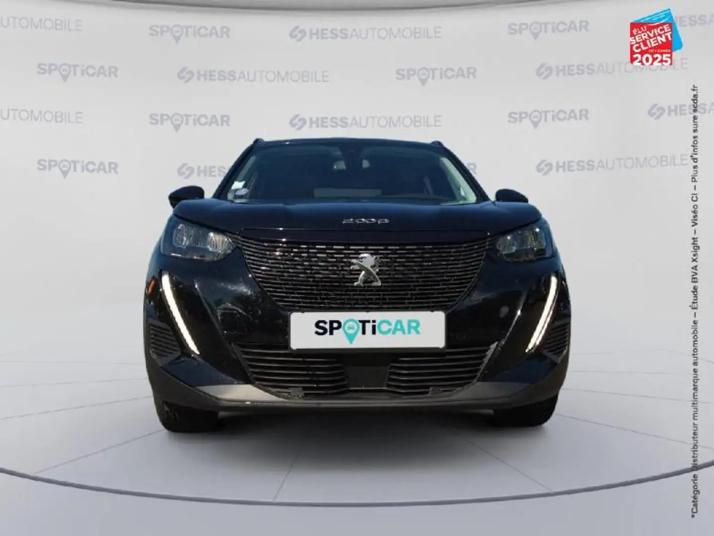 Peugeot 2008 1.2 PureTech 100ch S/S Style Radar AR Carplay Noir - 2