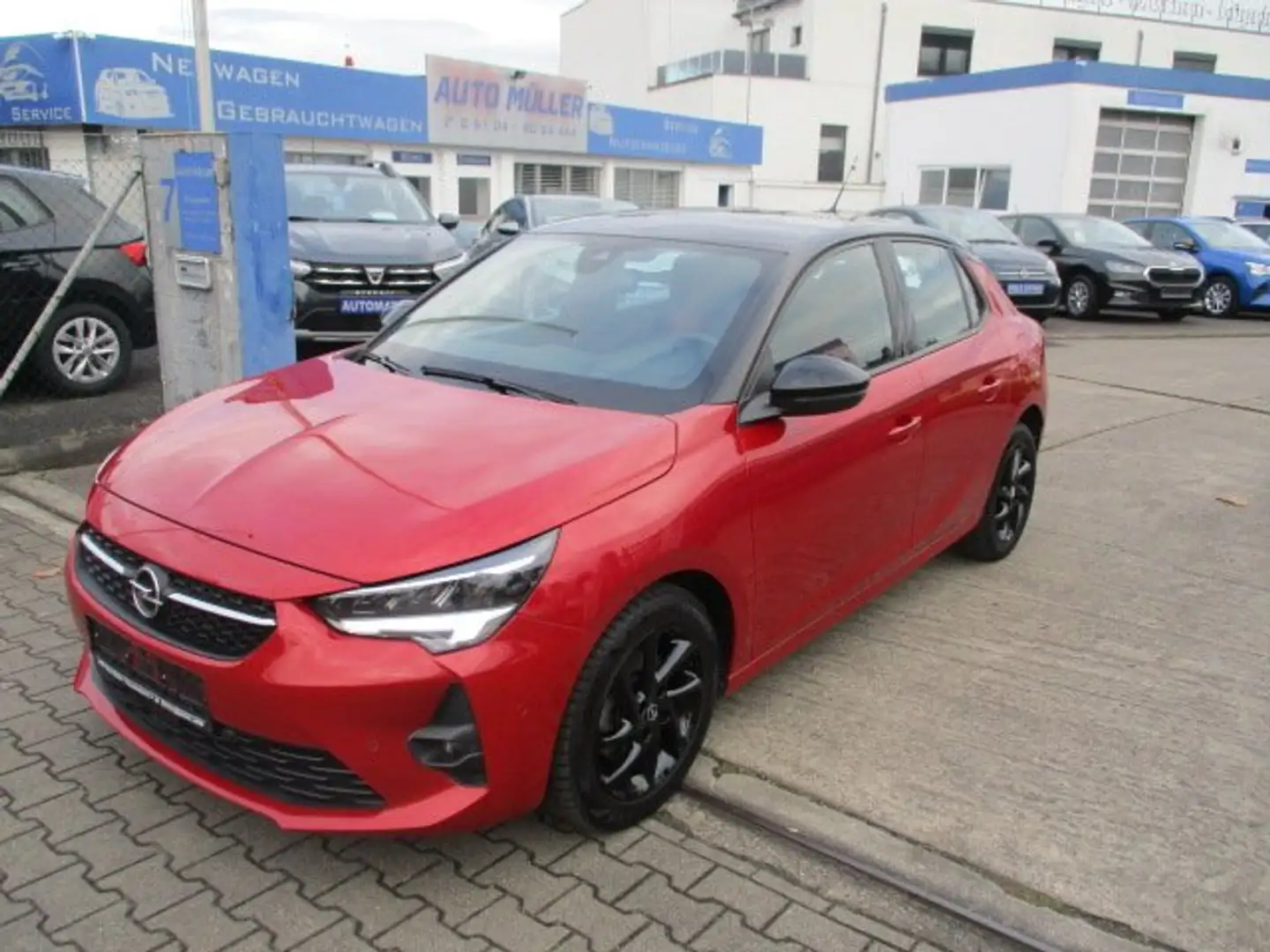 Opel Corsa F.1.2i.GS-Line.Klima.PDC.Kamera.Sofort. Rouge - 1