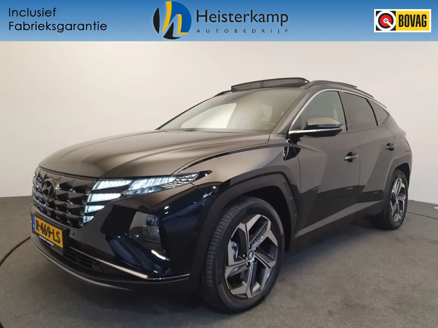 Hyundai TUCSON 1.6 T-GDI PHEV Premium Sky 4WD Leder, Panoramadak Noir - 1