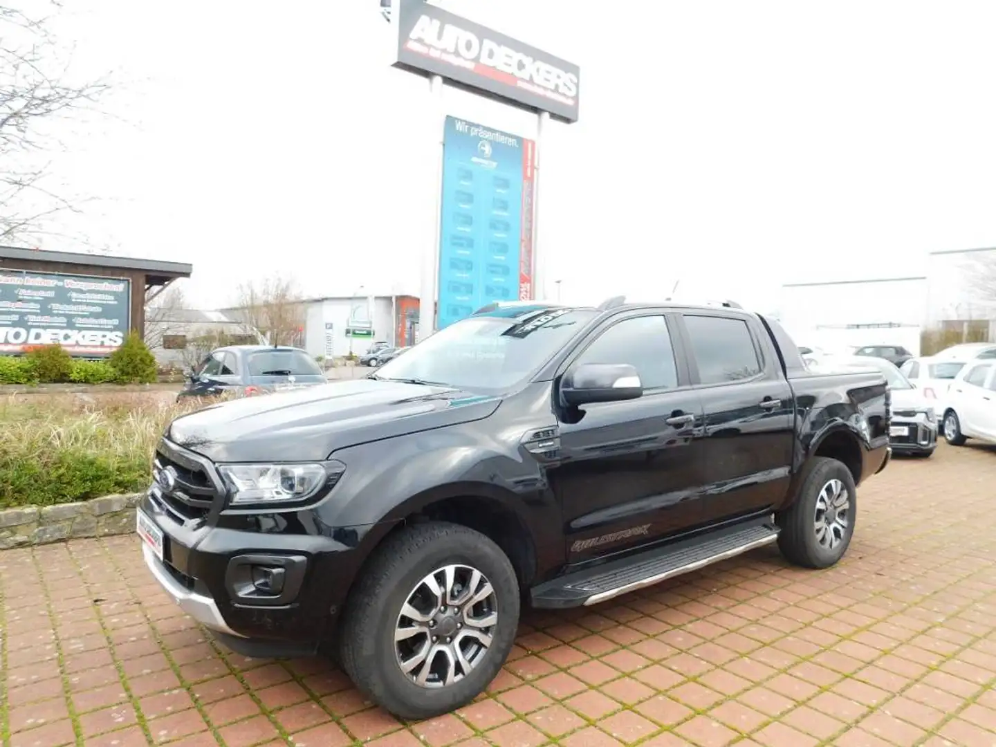 Ford Ranger 2.0 Ecoblue 4x4 Automatik Wildtrak Doka AHK Navi K Zwart - 1