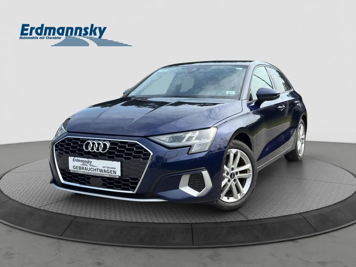 Audi A3 35 2.0TDI DSG Sportback adv./Navi/LED/Bus-Pak Blau - 1