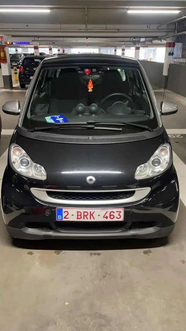 smart forTwo 1.0i Mhd Pure Softouch Zwart - 1