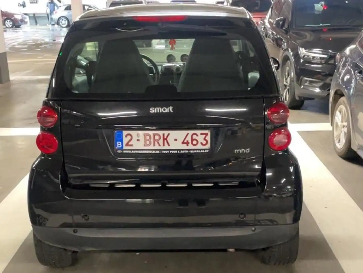 smart forTwo 1.0i Mhd Pure Softouch Zwart - 2