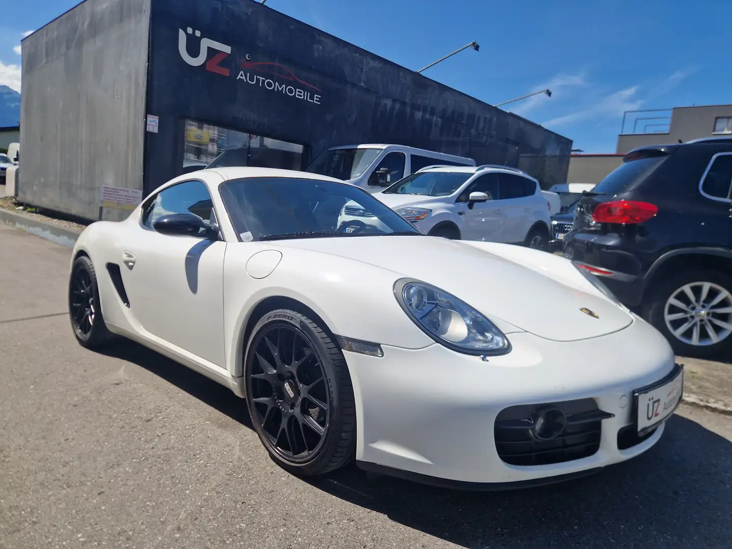 Porsche Cayman Basis Grau - 1