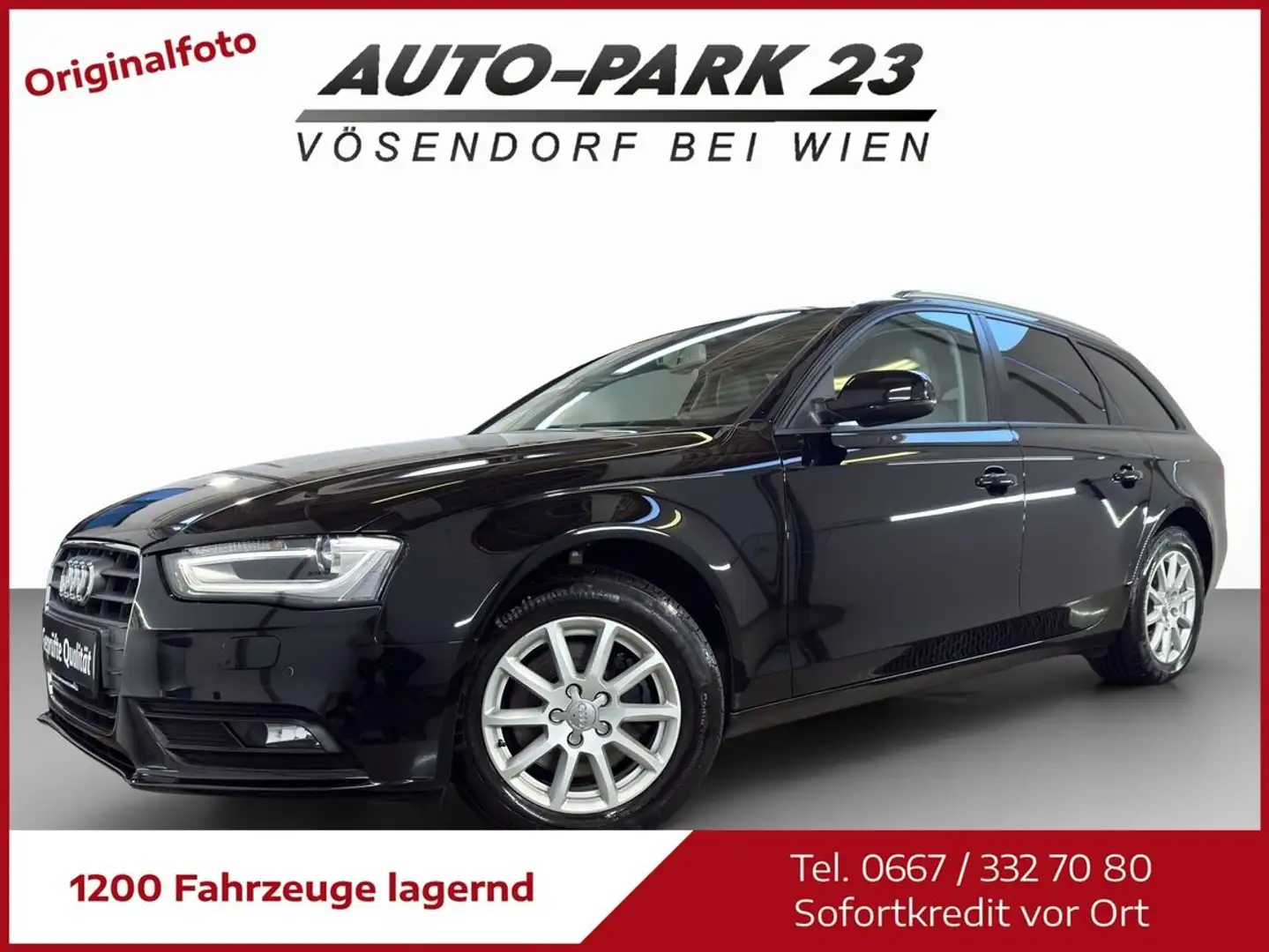 Audi A4 2,0 TDI Aut.**150PS*XENON*PICKERL 1/2027*MOD2016 Schwarz - 1