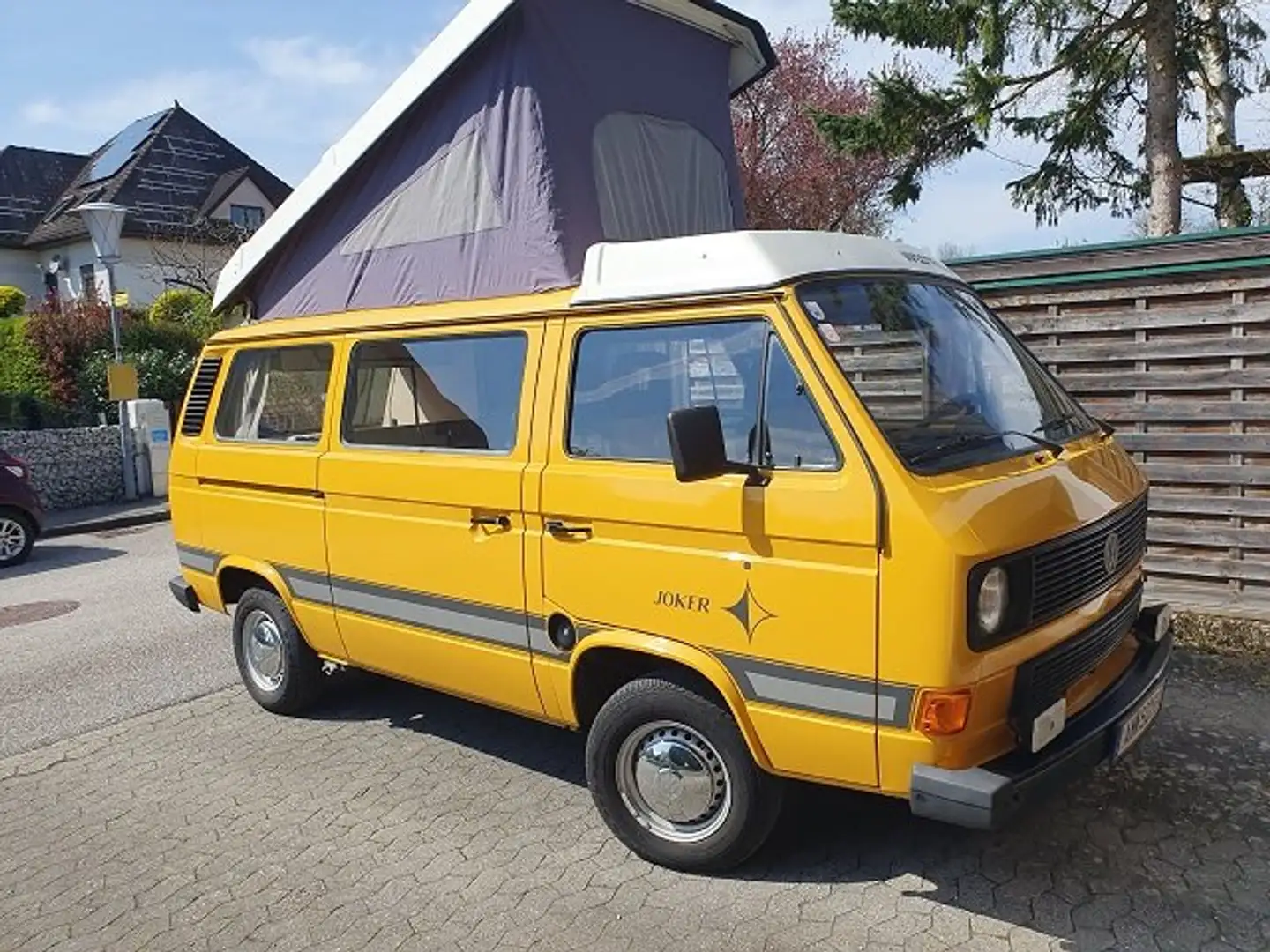 Volkswagen T3 Westfalia Joker Campingmobil Sárga - 1