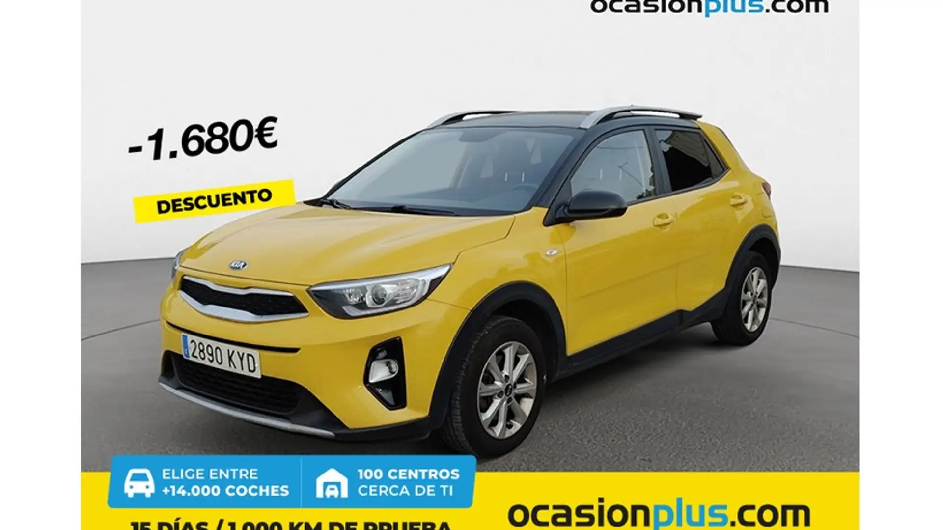 Kia Stonic 1.2 CVVT Eco-Dynamic Concept 84 Geel - 1