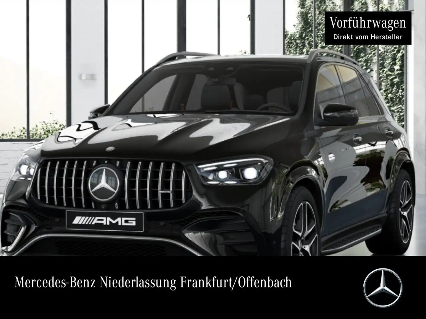 Mercedes-Benz GLE 53 AMG GLE 53 4M PANO+360+AHK+MULTIBEAM+21"+SPUR+TOTW+9G Fekete - 1