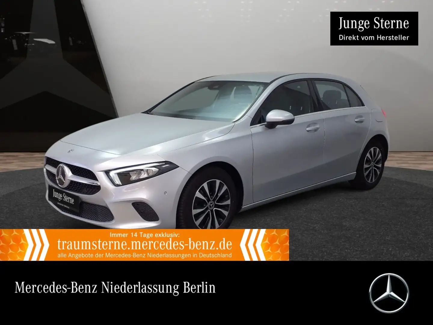Mercedes-Benz A 180 d LED+KAMERA+7G Silber - 1
