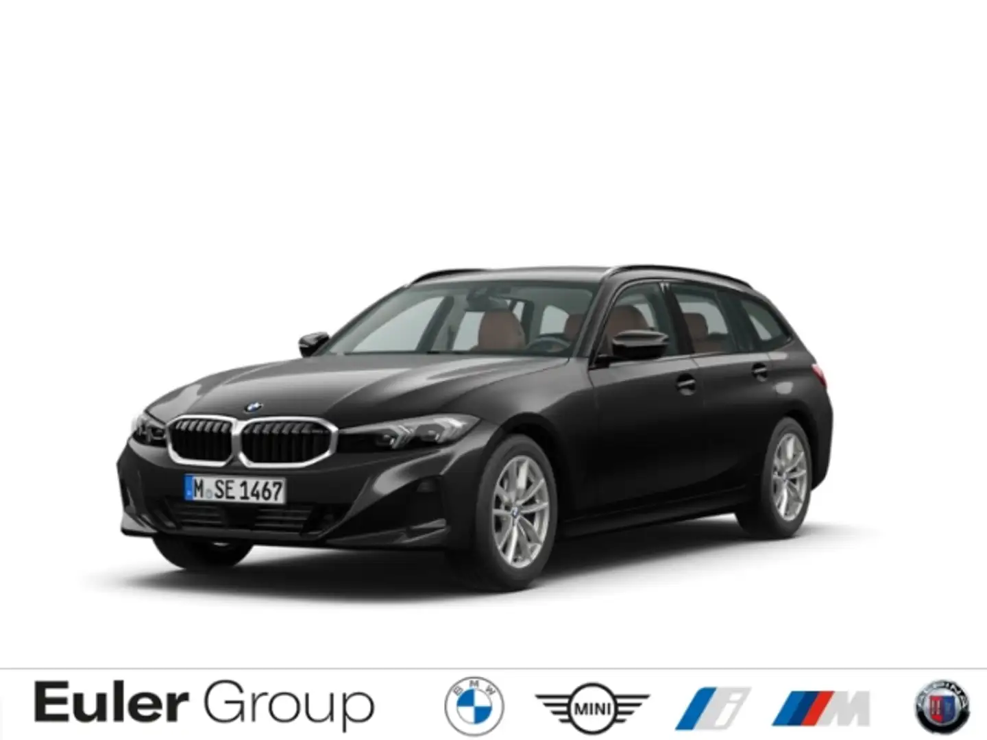BMW 320 d Touring Navi Leder Dig. Cockpit LED ACC El. Heck Schwarz - 1