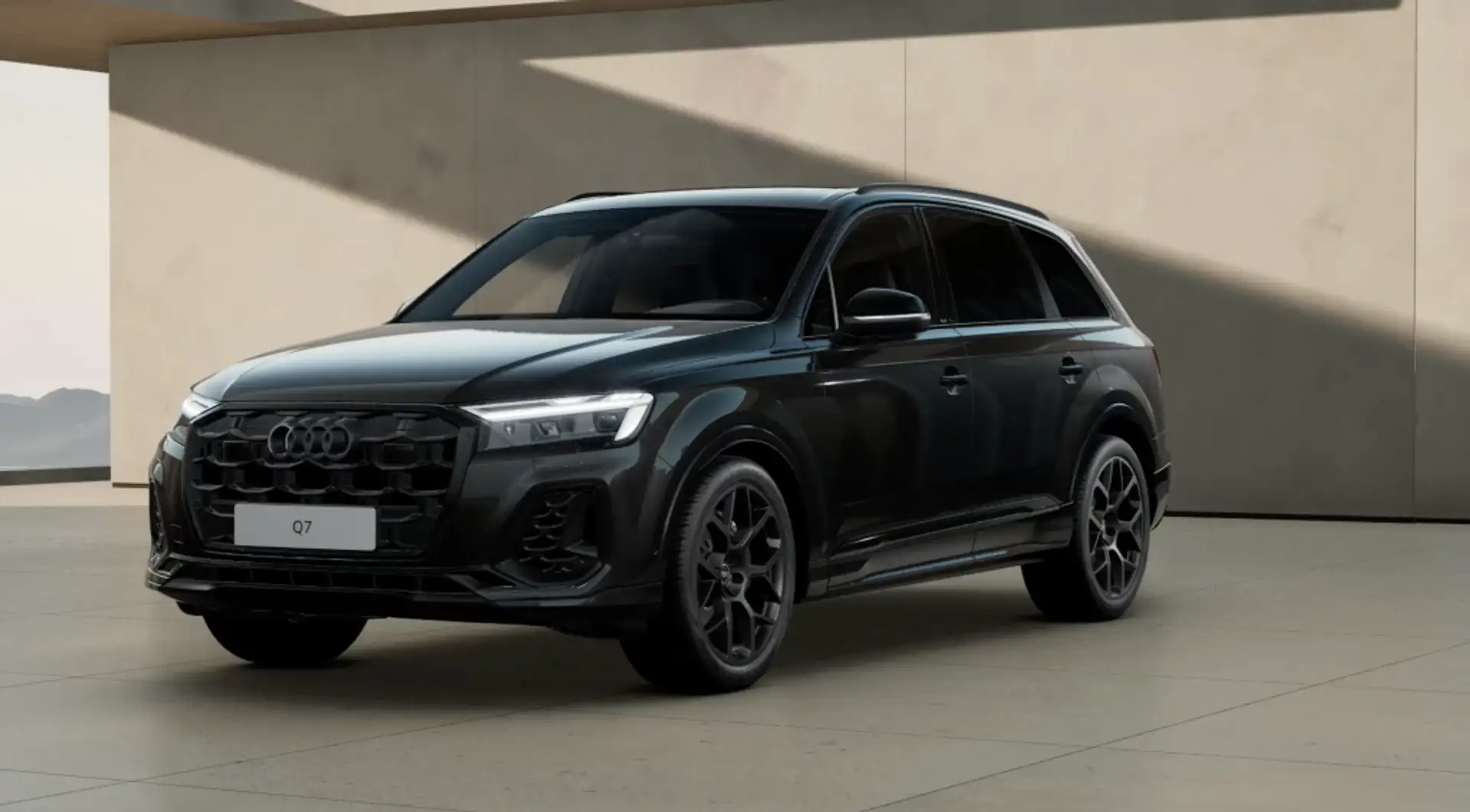 Audi Q7 50 TDI Black line quattro Negro - 1