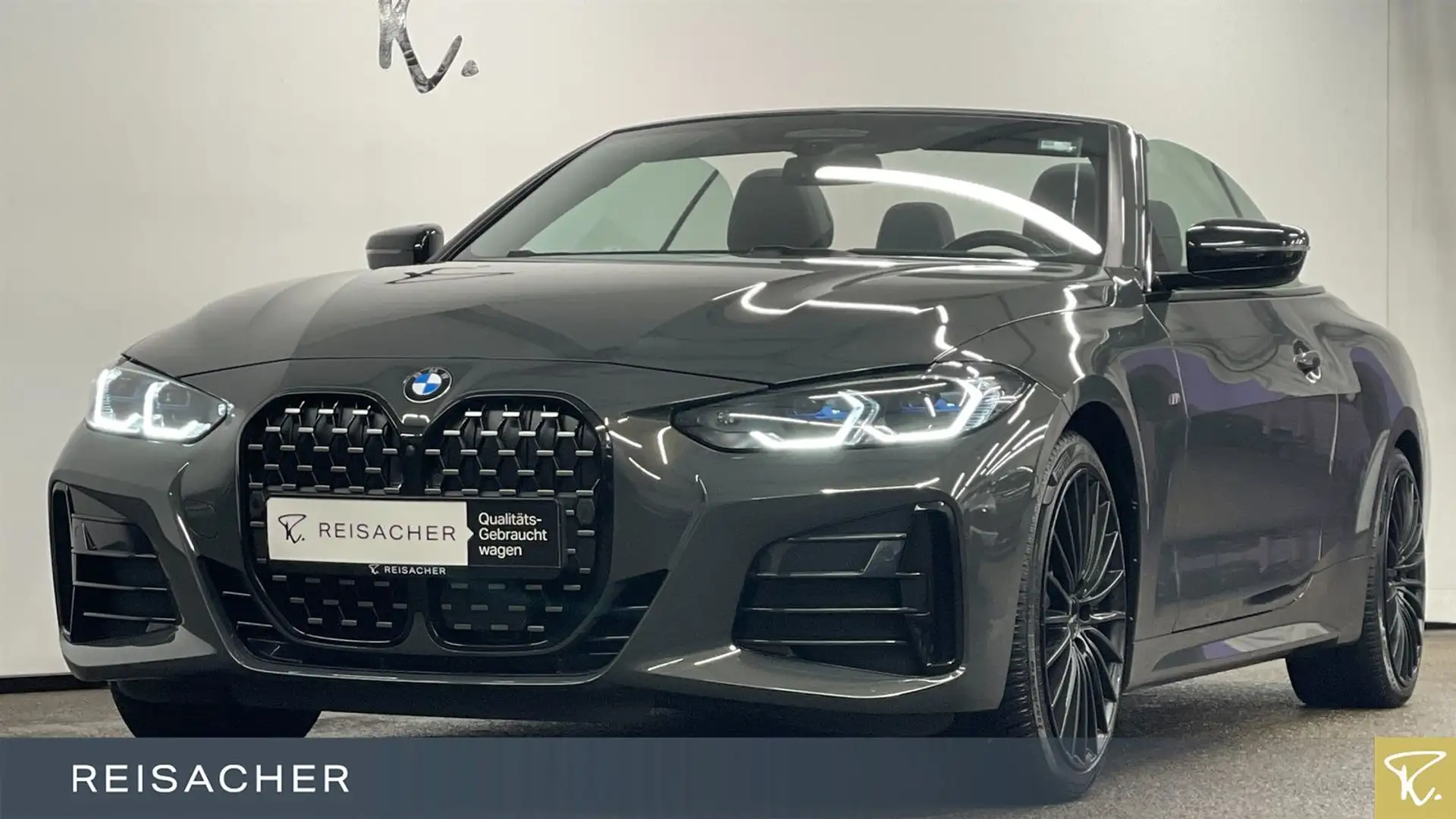 BMW Sonstige M440i A xDrive Cabrio AHK LCPro ACC 360° HUD H&K Grau - 1