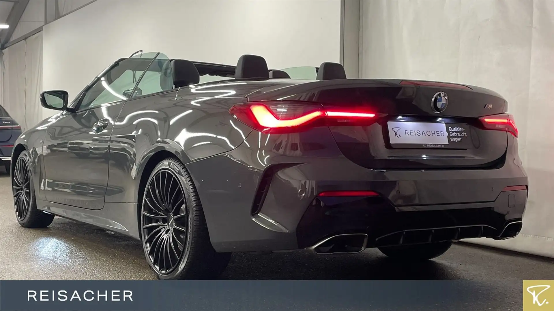 BMW Sonstige M440i A xDrive Cabrio AHK LCPro ACC 360° HUD H&K Grau - 2