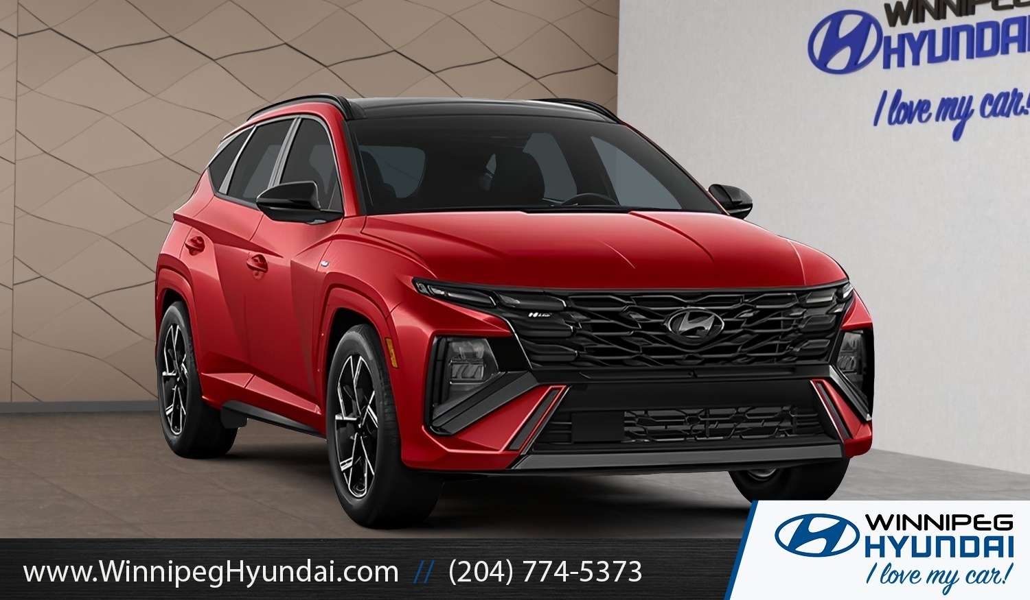 Red 2026 Hyundai Tucson Hybrid SUV / Crossover Automatic