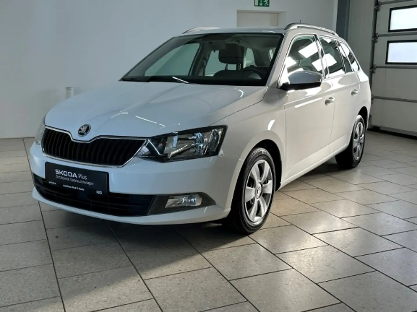 Skoda Fabia Combi 1.4 TDI Ambition Freisprech PDC Weiß - 2