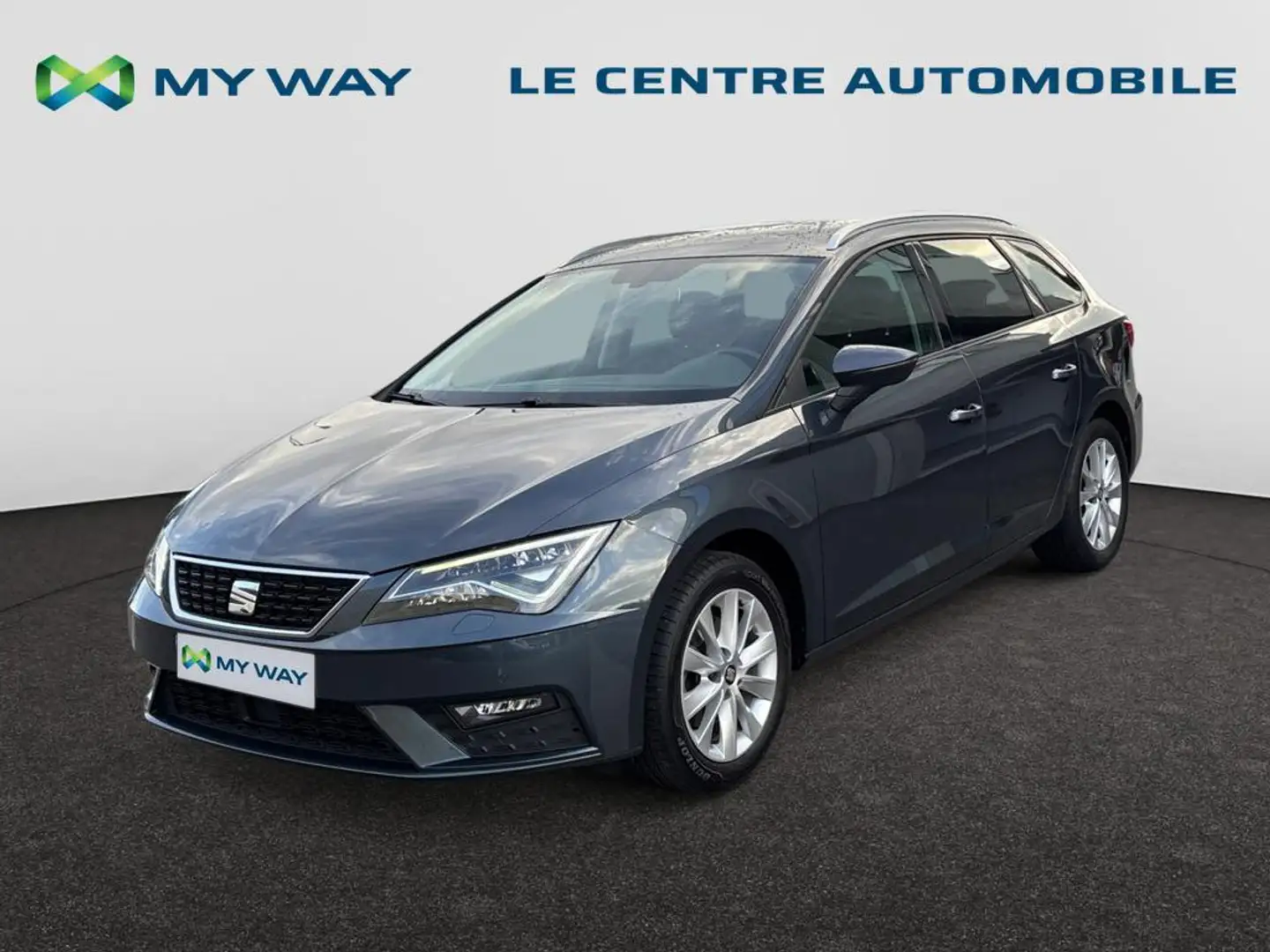 SEAT Leon Leon Break Move! Ultima 1.5 TGI 130CV (96kW) DSG 7v Start/Stop EURO 6 DG Grijs - 1