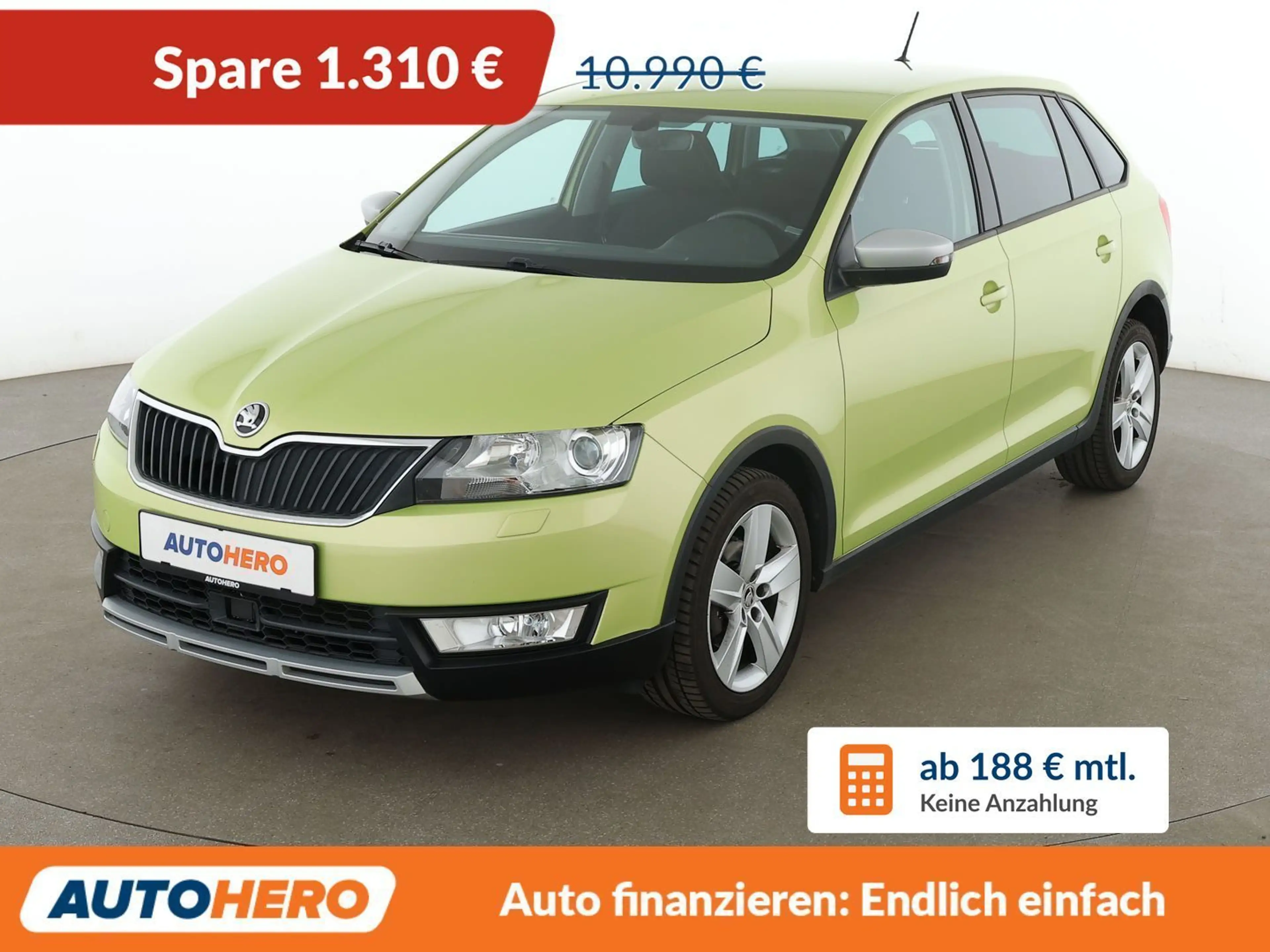 Skoda Rapid/Spaceback 1.2 TSI ScoutLine*XENON*PDC*SHZ*KLIMA*