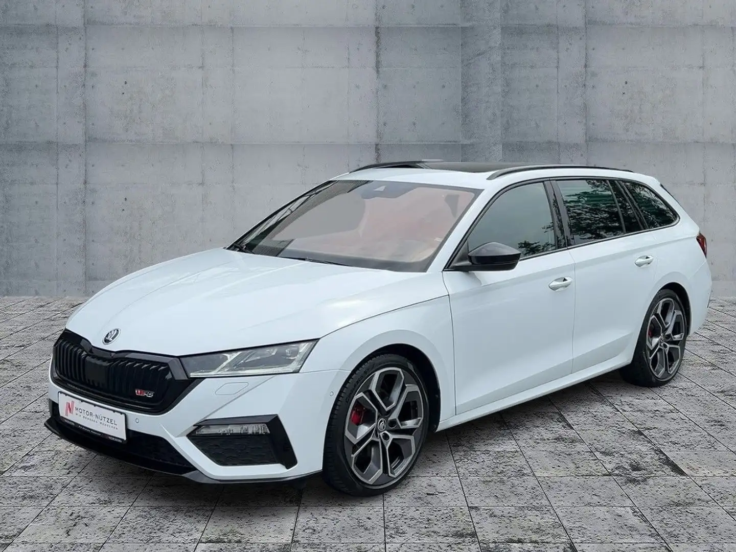 Skoda Octavia Combi RS 2.0TDI DSG 4x4 LED+NAV+PANO+19" Blanc - 2