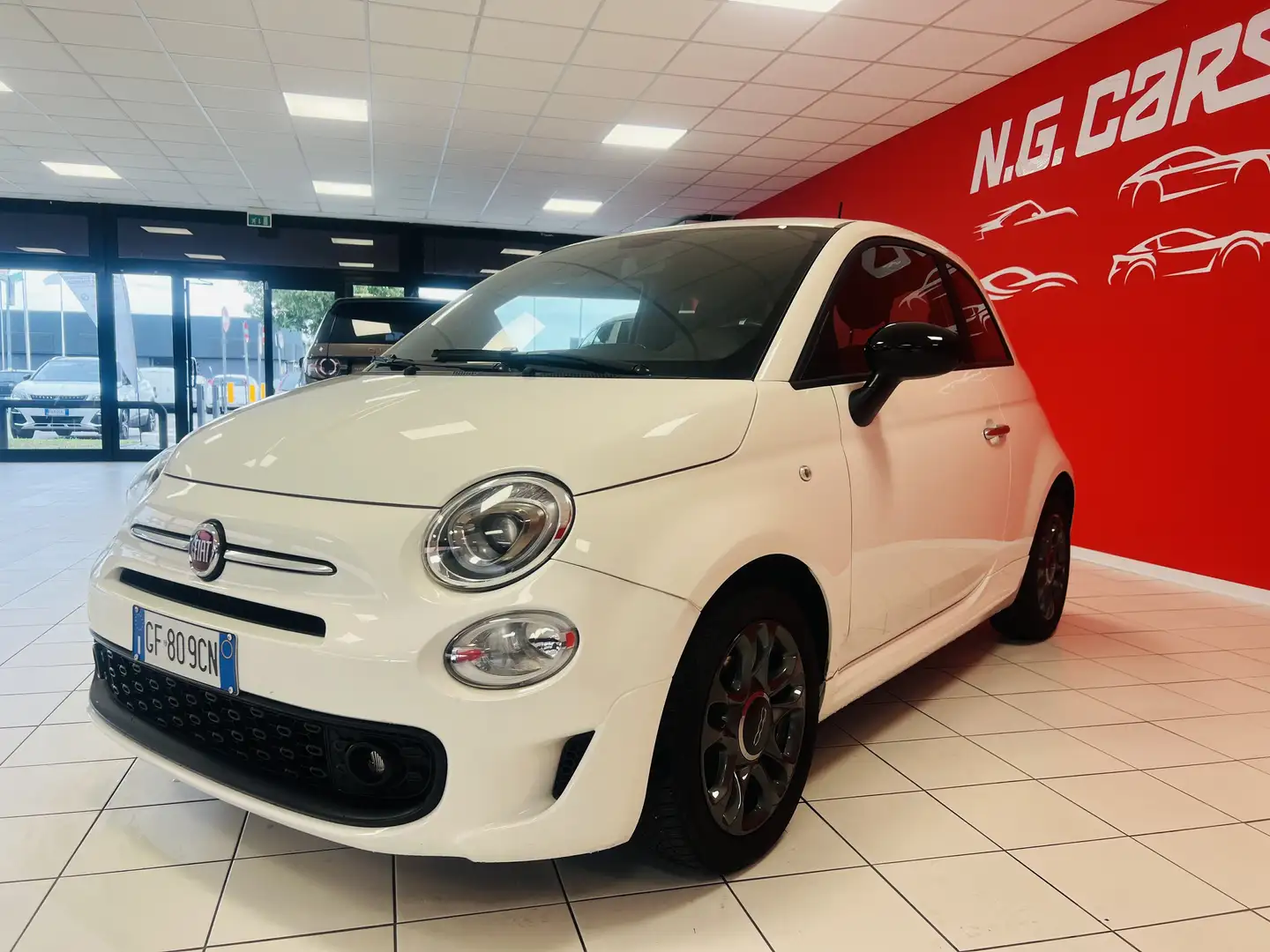 Fiat 500 1.0 hybrid Sport 70cv Weiß - 2