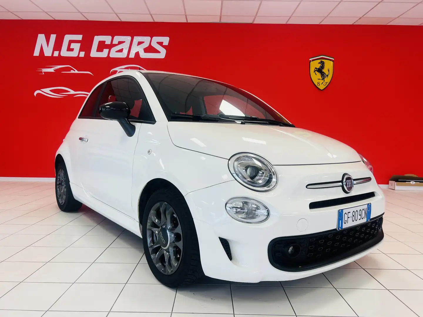 Fiat 500 1.0 hybrid Sport 70cv Weiß - 1