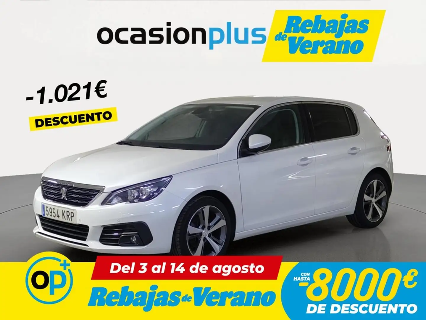 Peugeot 308 1.5BlueHDi S&S Allure 130 Blanco - 1
