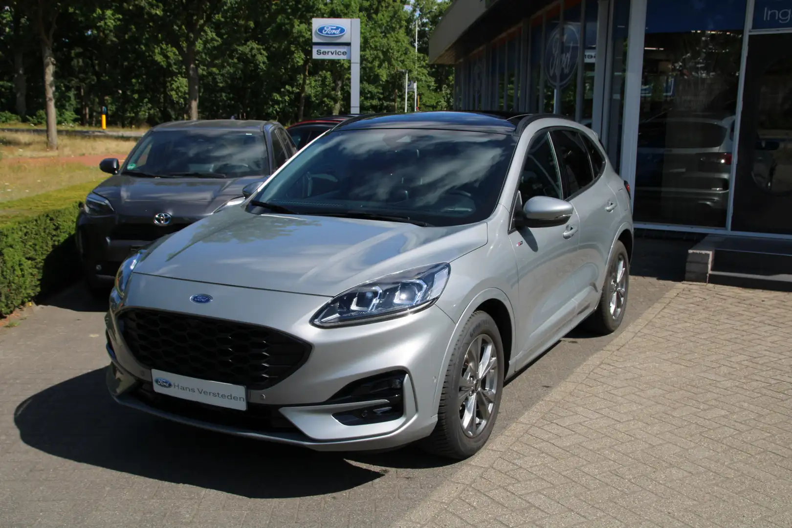 Ford Kuga 1.5 EcoBoost 150 PK ST-Line X PANORAMADAK| TREKHAA Gris - 2
