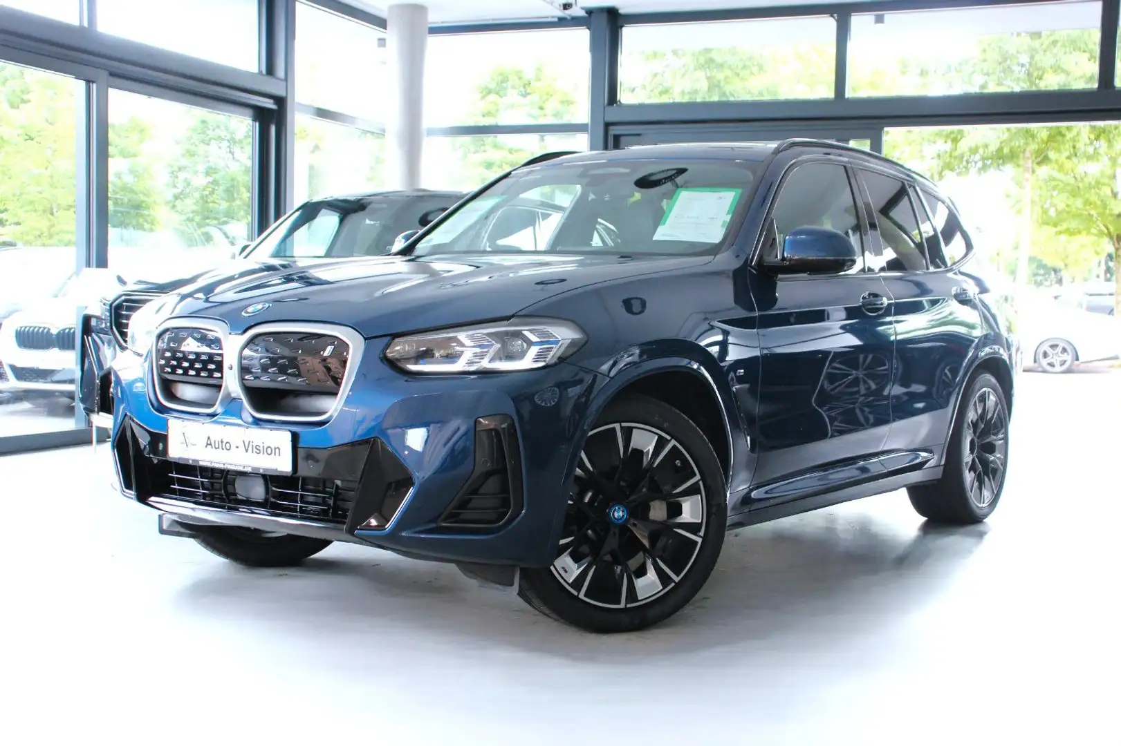 BMW iX3 M Sport *Laser *ACC*360°*AHK*H&K*HUD*LHZ*DAB Albastru - 1