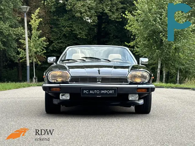 Jaguar XJS V12 convertible 5.3L EU Auto Pionolak zwart beige