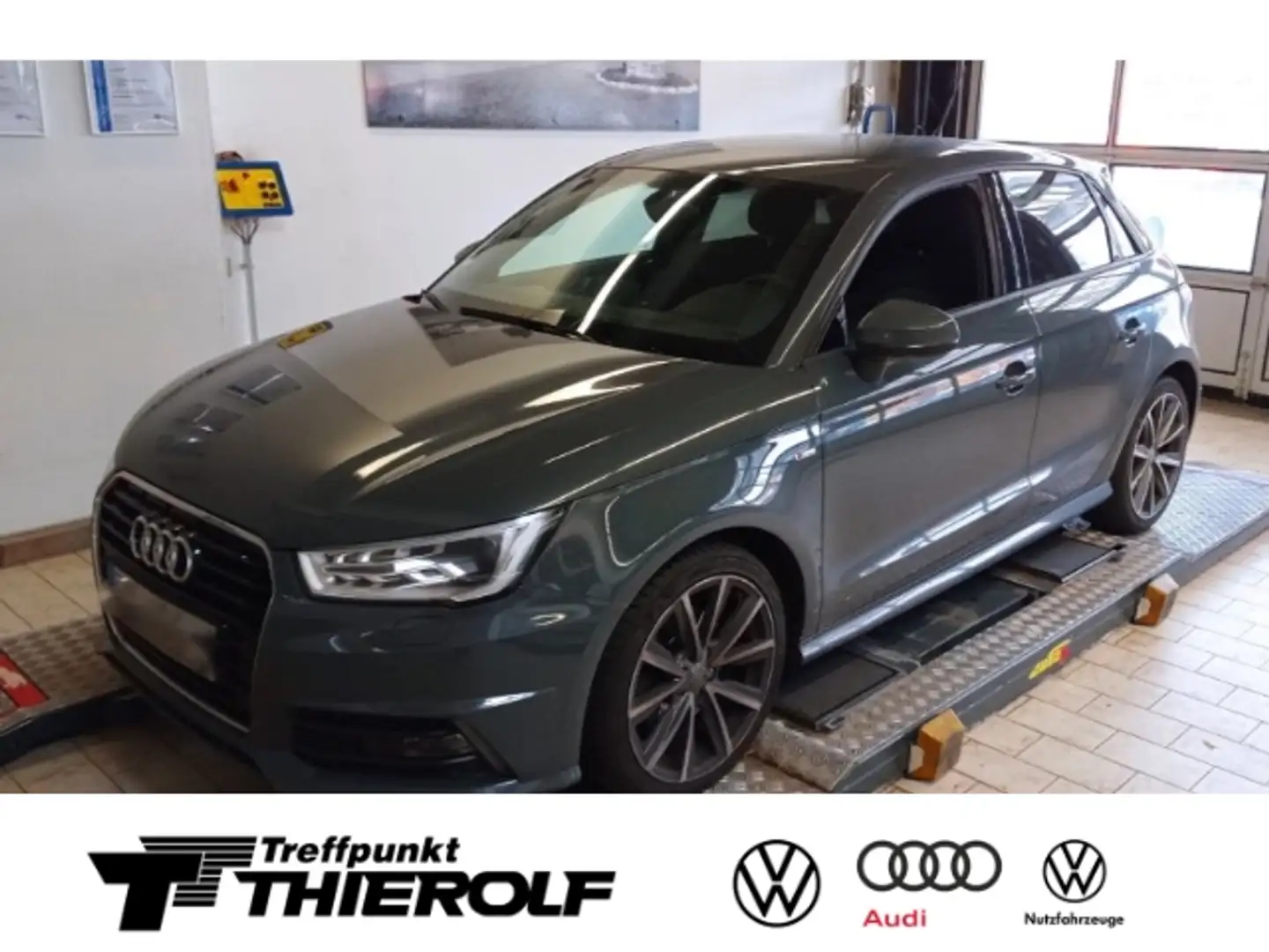 Audi A1 Sportback 1.4 TFSI nur Gewerbe! Grau - 1