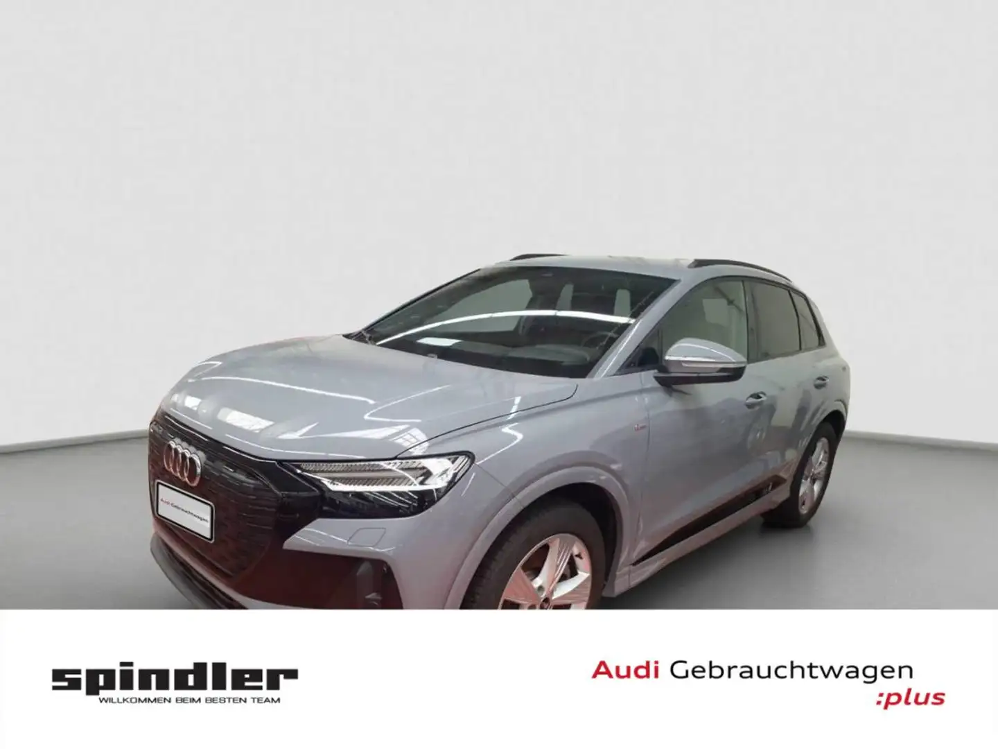 Audi Q4 e-tron S-Line 50 quattro / Matrix, Sonos, AHK Grau - 1
