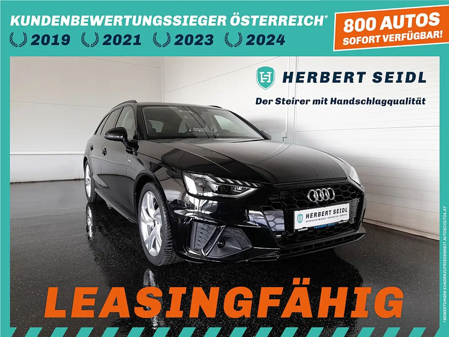 Audi A4 Avant S-LINE 40 TDI S-tr. *VOLL LED / NAVI / KA... Schwarz - 1