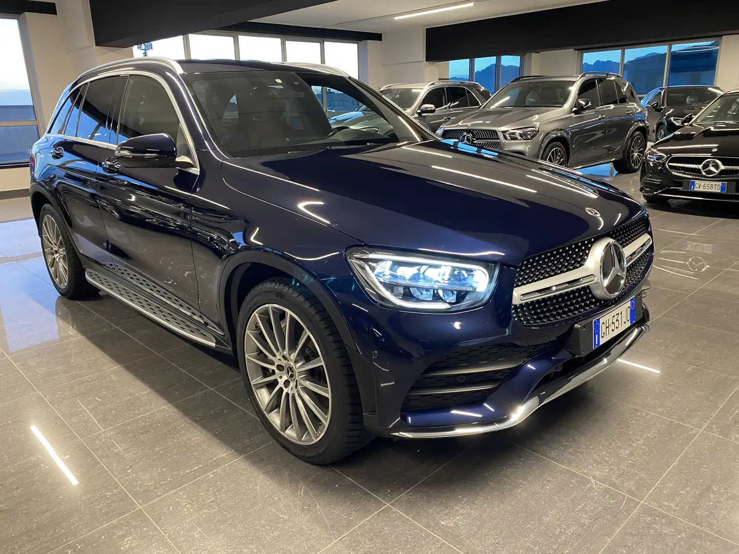 Mercedes-Benz GLC 300 de (eq-power) Premium Plus 4matic TAGLIANDI UFFICI Blu/Azzurro - 1