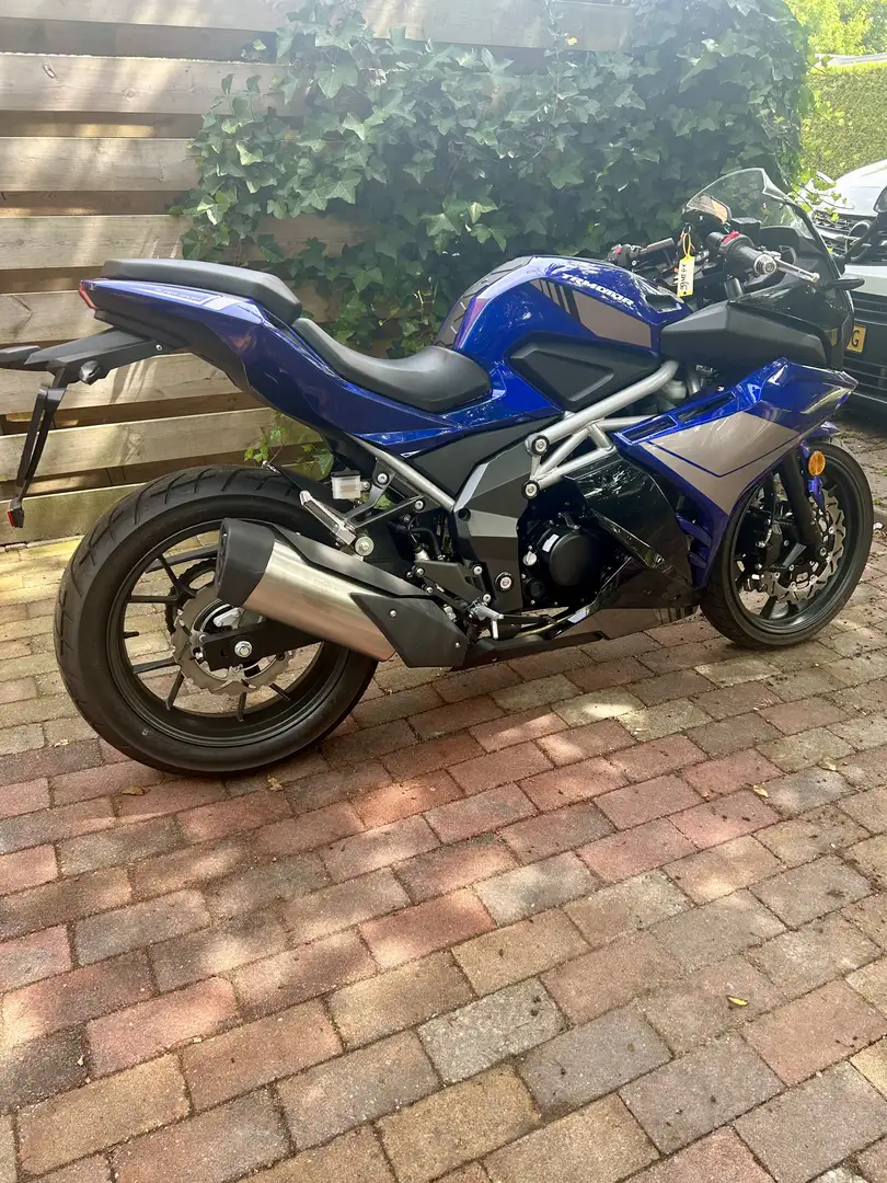 Yamaha YZF-R125 trmotor gp1 Blauw - 2