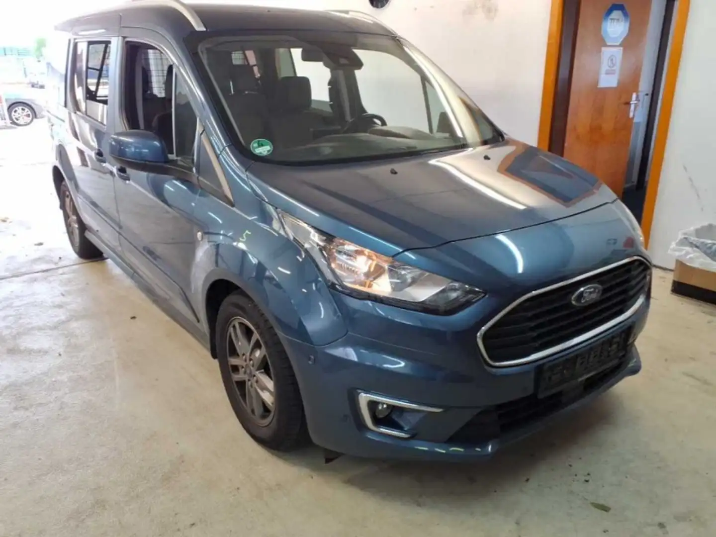 Ford Tourneo Connect Titanium*Pano*Navi*R.cam*SHZ* Bleu - 1