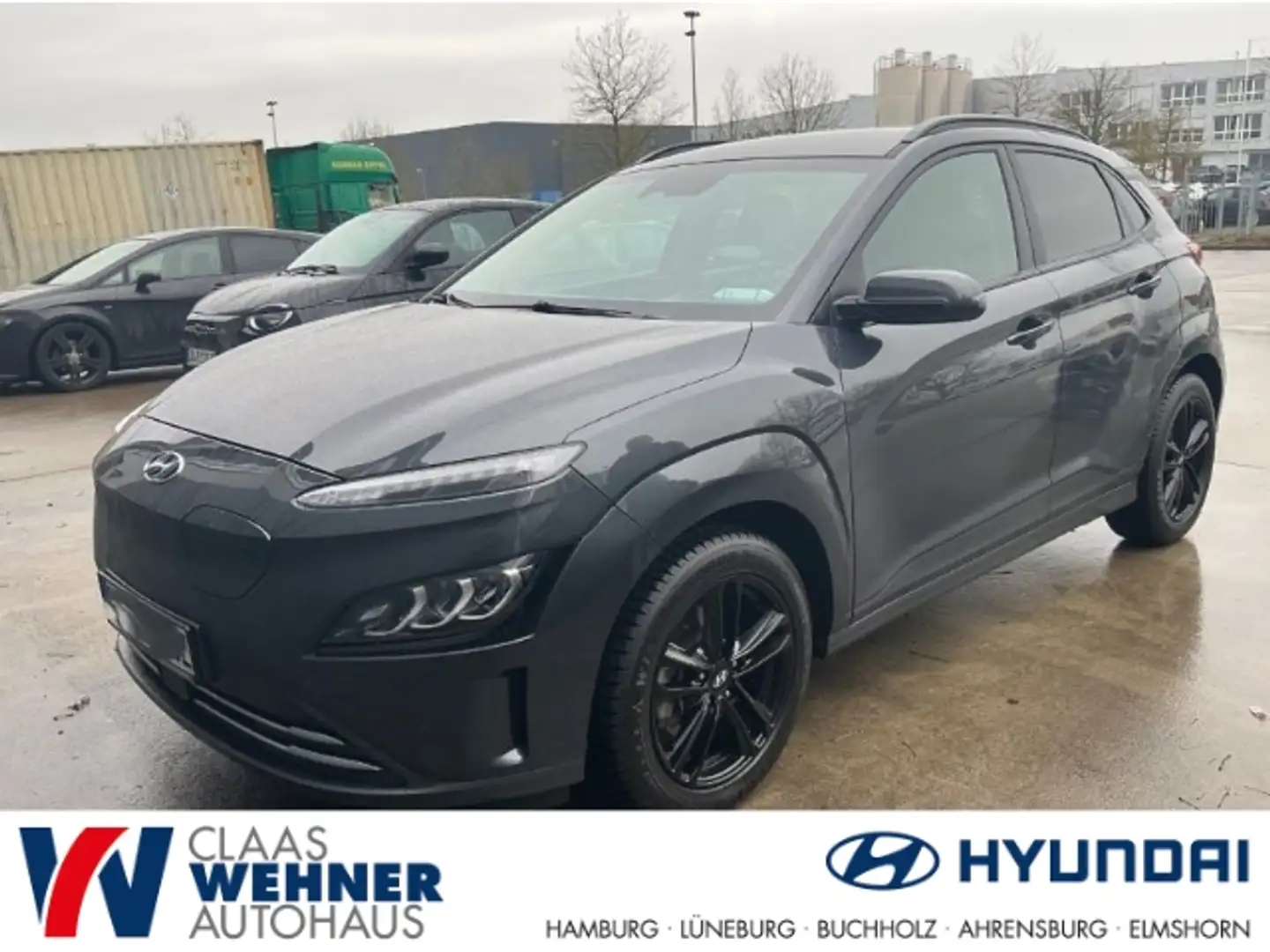 Hyundai KONA Trend Elektro 2WD Navigations-Paket Mica-Lackierun Schwarz - 1