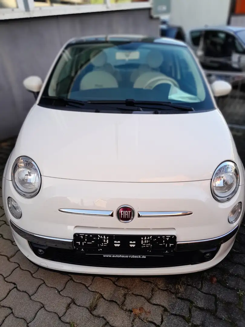 Fiat 500 Lounge 1.2 Einparkhilfe Bluetooth Panoramadach Blanco - 2