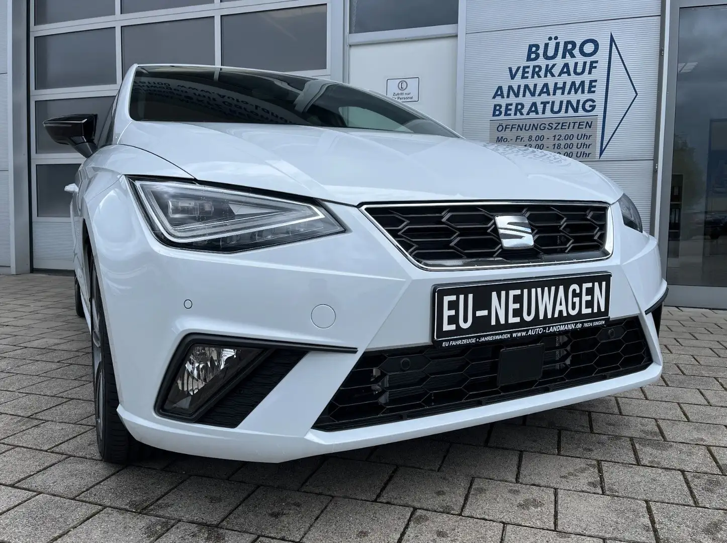 SEAT Ibiza FR 1.0 TSI DSG SHZ NAV KESSY KAM LED 18" Blanco - 1