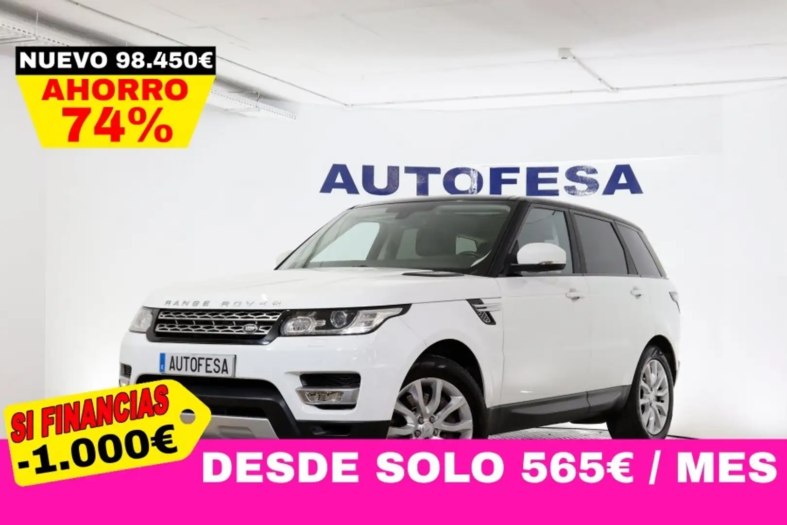 Land Rover Range Rover Sport 3.0 HSE 306cv Auto 5P S/S # NAVY, CUERO, TECHO PAN Wit - 1