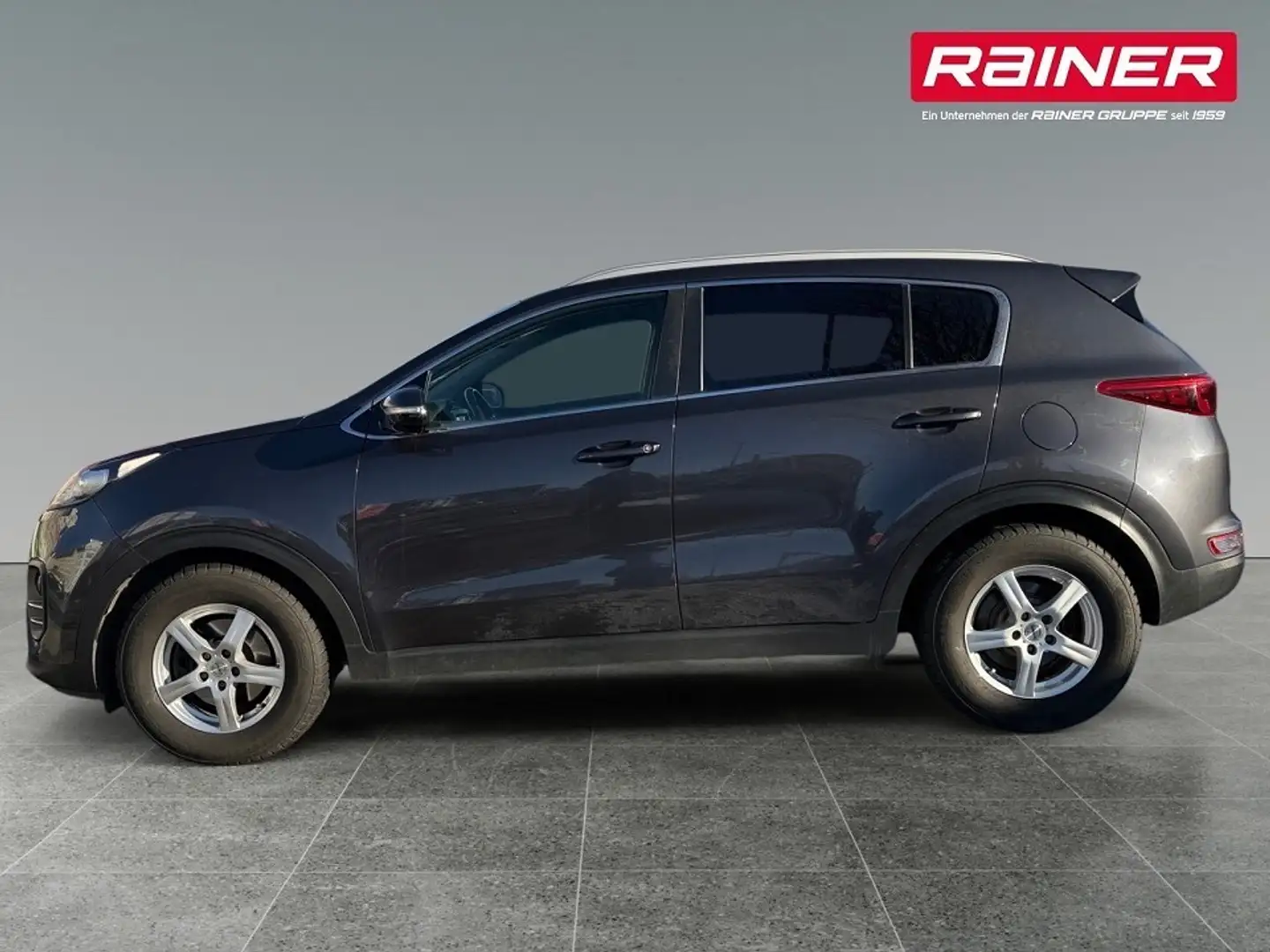 Kia Sportage 1,7 CRDI ISG Silber DCT Grau - 2