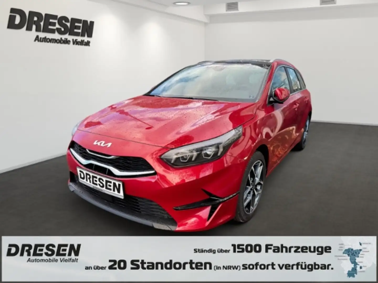 Kia Ceed SW / cee'd SW SPIRIT 1.5 NAVI,DAB,KLIMA,SITZHZG,CARPLAY Rot - 1