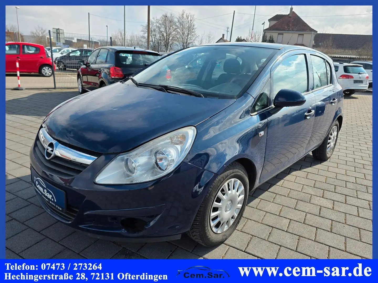 Opel Corsa D Selection "110 Jahre"Automatik*Klima*+ Azul - 1