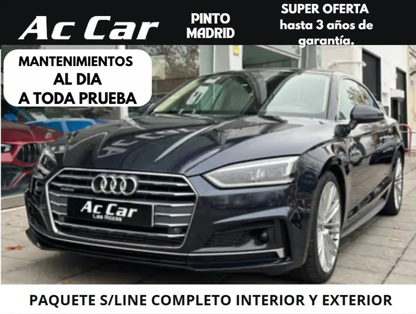 Audi A5 3.0 TDI 160kW quattro S tronic Coupé Azul - 1